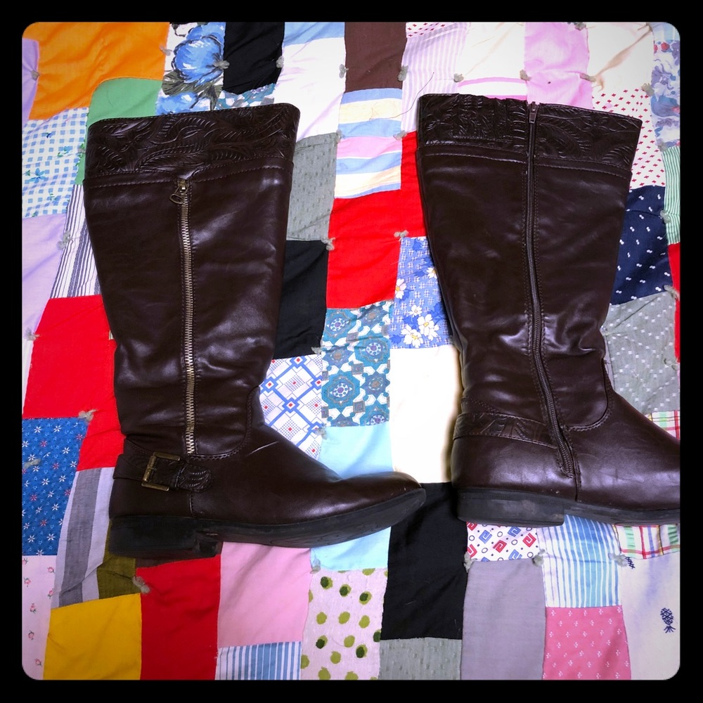 Knee high boots